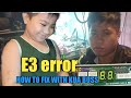 E3 error koppel aircon inverter how to fix.