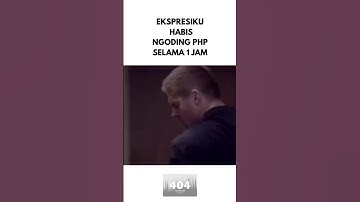 Ekspresiku Habis Ngoding PHP Selama 1 Jam !! #code #coding #php