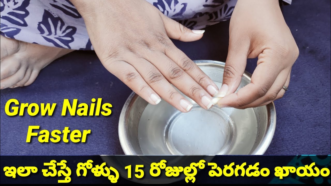 In just 15 Days Grow Long & Strong Nails Fast At Home, Super fast Nails