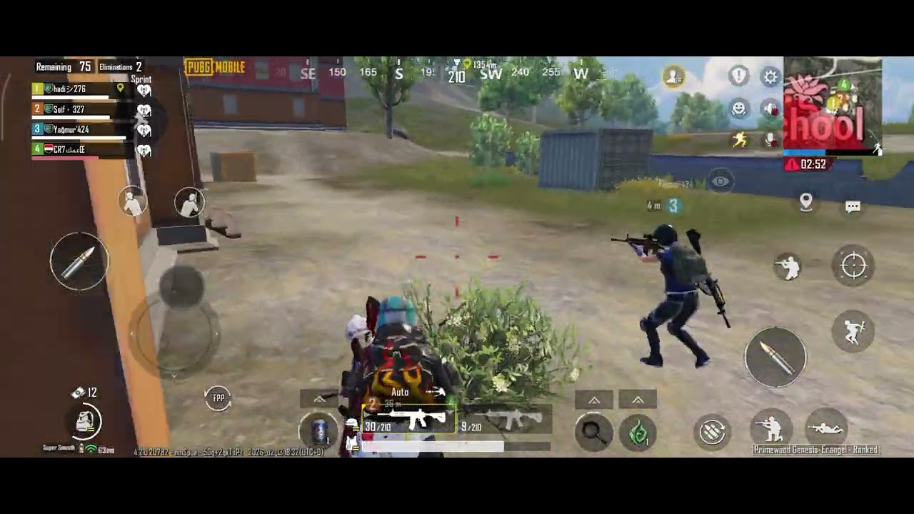 pubg ranked with player people