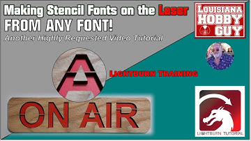 💡How to turn ANY FONT into a stencil font! Solving the issues when cutting out letters!