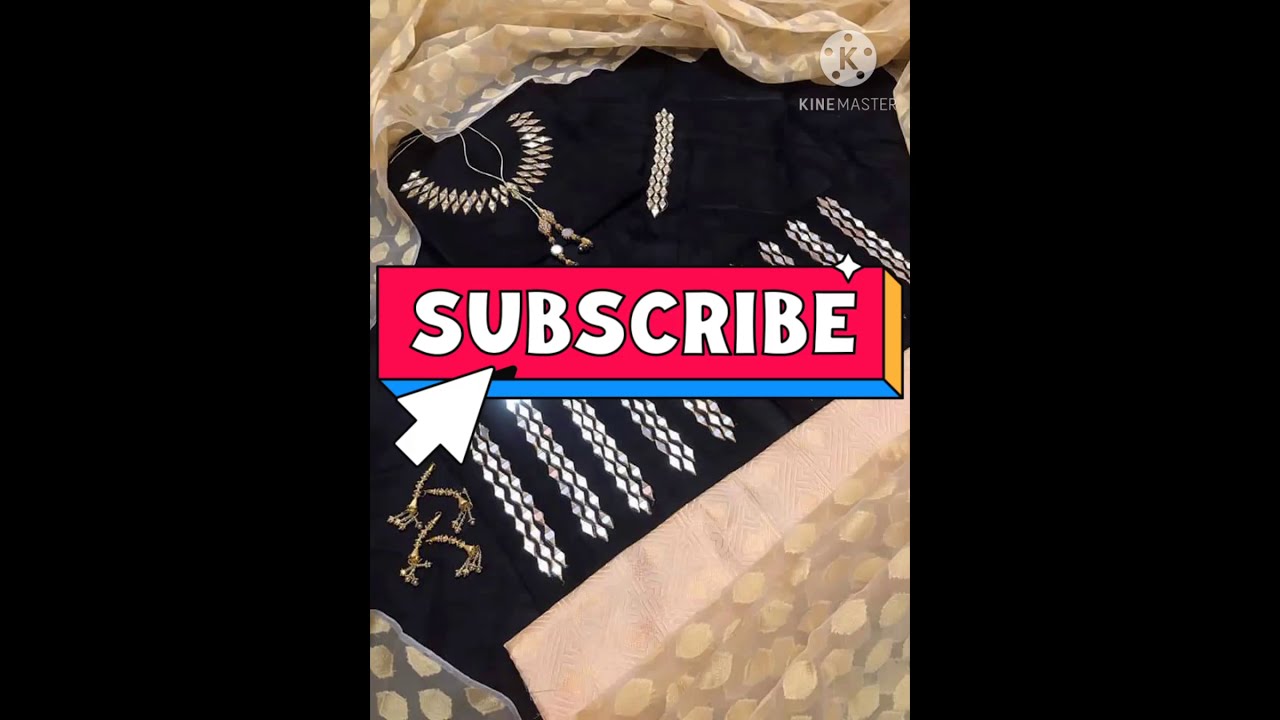 2021 Latest Mirror Work Shirts Designs For Girls / Beautiful ❤️ Hand Mirror Work