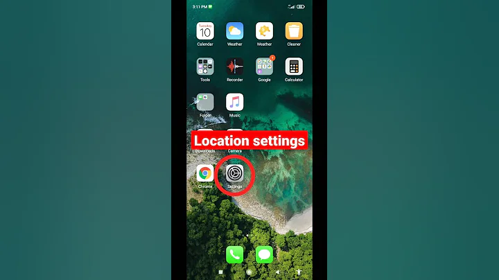 Location and GPS Settings on Android #shorts