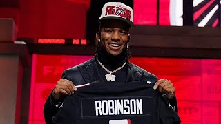 ATLANTA FALCONS DRAFT...BIJAN ROBINSON ?