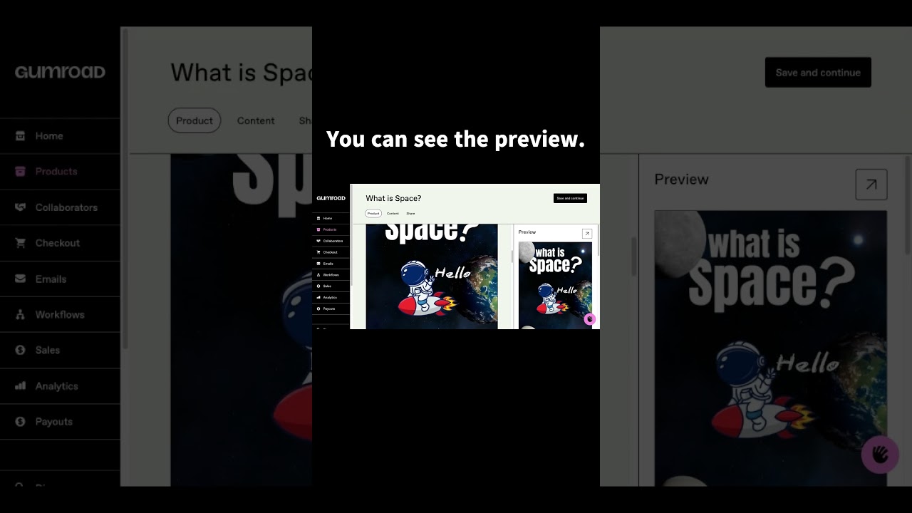 How to upload a product in gumroad? 