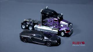 Swifttransform Transformers Movie Series Unique Toys R02P Dark Knight Optimus Prime Stop Motion