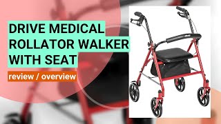 Drive Medical Rollator Walker Review: A Comprehensive Look at the 10257RD-1 Model