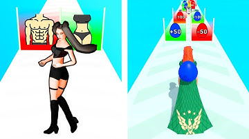 Build A Queen - Make Bird Girl Run - All Levels iOS Android GamePlay #9