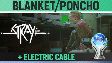 Stray - How to get the Blanket/Poncho for Elliot 🏆 Chapter 6 (Cable & Super Spirit Detergent)