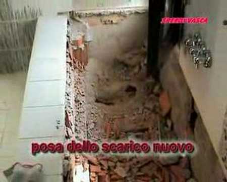 Sostituzione vasca youtube Come sostituire una vasca da bagno