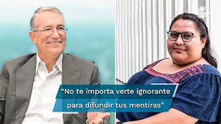 "Si se siente cubana, váyase a vivir a Cuba": Salinas Pliego y Citlalli Hernández discuten