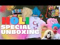 Ultimate Holi Unboxing: Pichkari, Gulal, Wigs, and More!