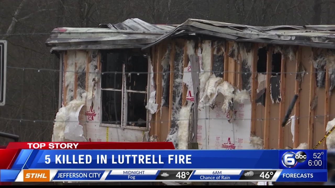 4 children, 1 adult dead after Union County house fire - YouTube