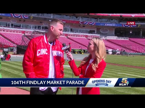 Todd Frazier talks baseball on Cincinnati Reds Opening Day 