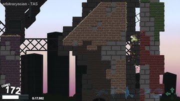 [TAS] Dustforce - Apartments SS 25.599 (Dustworth)
