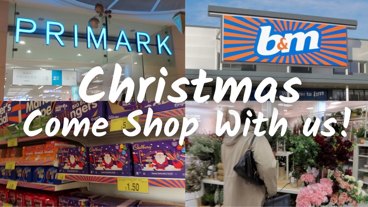 COME CHRISTMAS SHOPPING WITH US! | PRIMARK | B&M | TRYING TIM HORTONS UK | ZARA CARDIGAN DUPE | VLOG