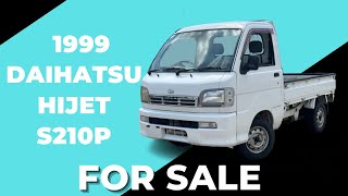 1999 Daihatsu Hijet S210P 4WD AC 5 Speed Twin Cam EFI DLI Walk-Around & Start Up