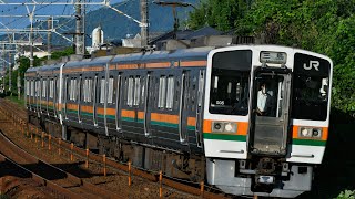 JR東海211系6000番台(GG6+GG？)普通三島行き　東海道本線新蒲原〜富士川