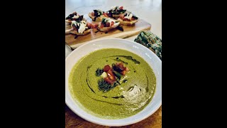 Asparagus Bisque & Bruschetta