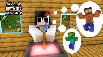 Minecraft, All Brewing Girlfriend & BoyFriend Season 2 - Haha Animation