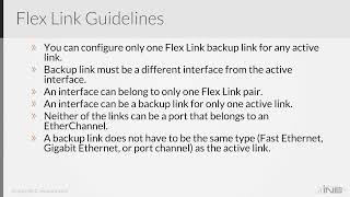 11023 3 12   Flex Links   Layer 2 Switching   CCNA Service Provider Technology Course 640 875 SPNGN1