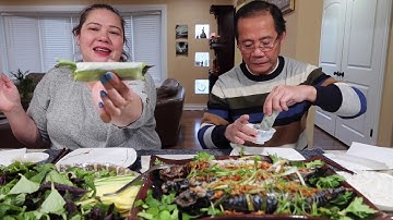 VLOG 511 ll Hấp dẫn với món cá nục bông hấp hành gừng chấm mắn nêm cuốn bánh tráng của cô 5