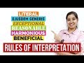 Rules of interpretation  interpretation of statutes in hindi