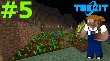 Minecraft Tekkit Part 5 - SUPER FARMER (PLANTER - MineFactory Reloaded) - HD 1080p 60fps