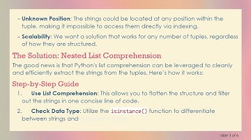 How to Extract Strings from Tuples in Python