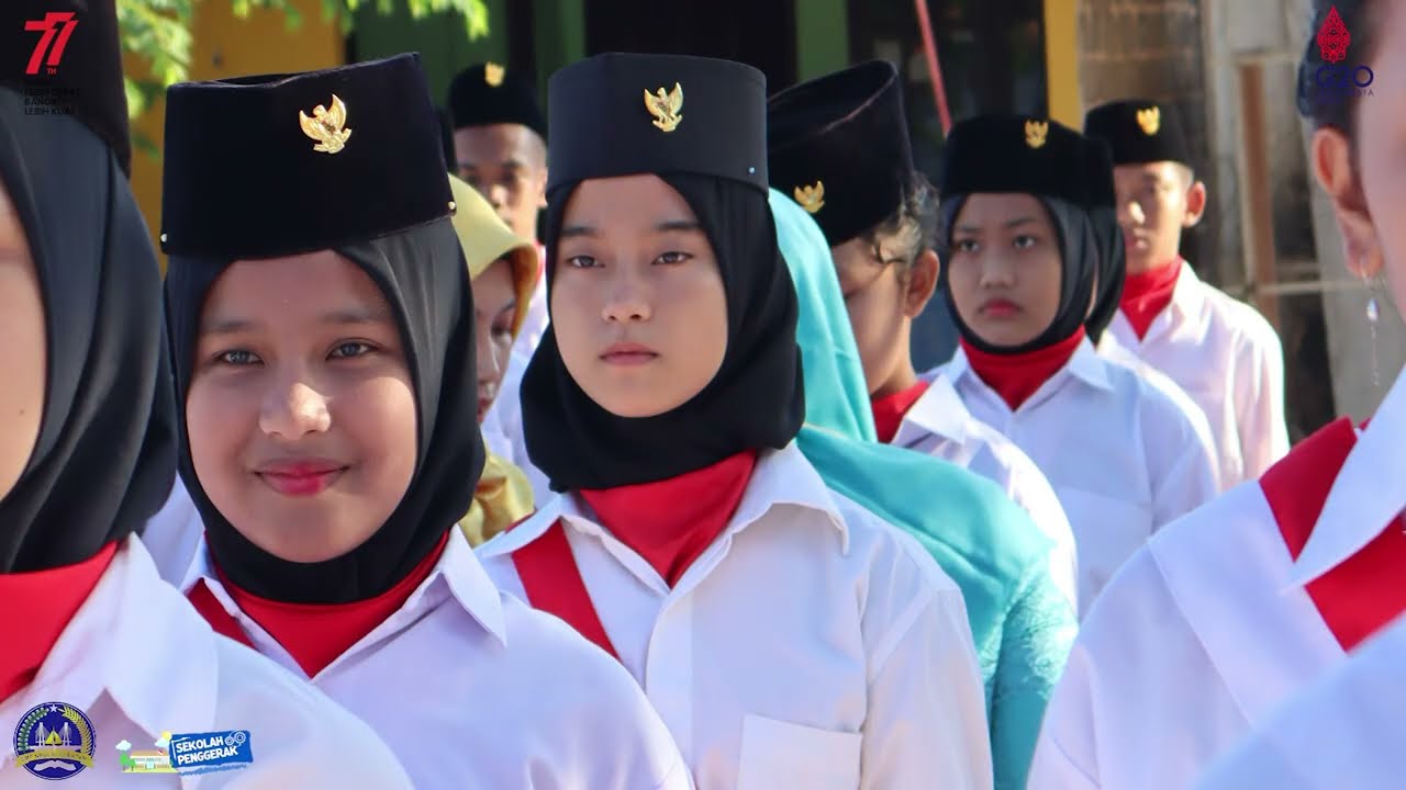 UPACARA PERINGATAN HARI ULANG TAHUN REPUBLIK INDONESIA KE-77 TAHUN 2022 (SMPN 53 BATAM)