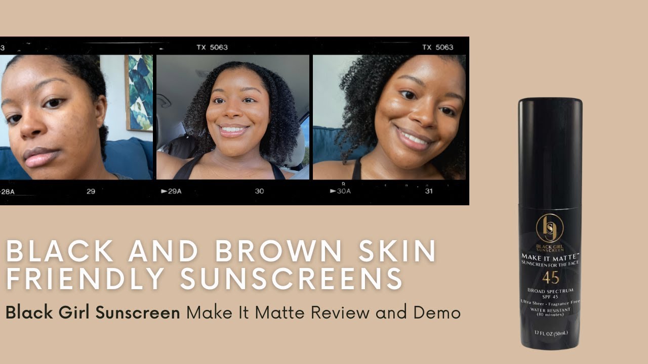 Black Girl Sunscreen Make it Matte Broad Spectrum SPF 45