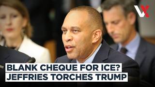 Hakeem Jeffries Slams $70 Billion ICE Funding Plan As "Blank Check" For Deportations | VERTEX