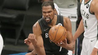 Kevin Durant 49 Pts Triple Double Game 5 vs Bucks! 2021 NBA Playoffs