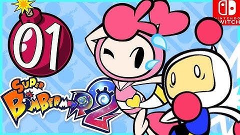 Super Bomberman R 2 Walkthrough Part 1 Planet Fulvita is a BLAST! (Nintendo Switch)
