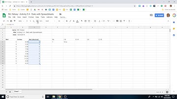 PLTW IED Activity 3.4 - Stats with Spreadsheets