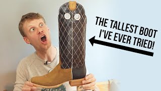Hondo 16” Tall Cowboy Boots EPIC In-Depth Review!