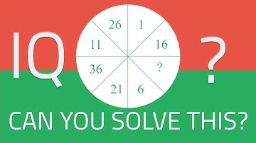 IQ Test: Can you solve this?