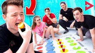 EXTREME DARE TWISTER! Ft. Lazarbeam, Muselk,  Loserfruit, BazzaGazza and Marcus