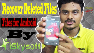 How To Recover Deleted Files for Android By iSkysoft Toolbox /COME MAN