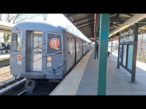 Brighton Express) MTA NYC Subway: 1988-1989 Kawasaki R68A (B) Ride
