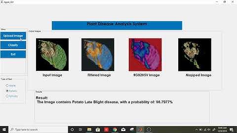 Plant Disease Analysis Using Image Processing Video DEMO