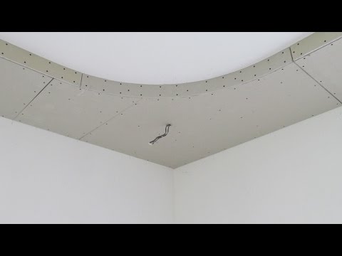 Монтаж подвесного двухуровневого потолка из гипсокартона своими руками