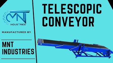 Telescopic Conveyor: Streamlining Material Handling | MNT Industries Indore