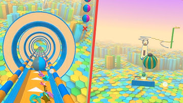 Action Balls - All Levels 76-77, SpeedRun Gameplay, Android IOS, Amaizing Ball Game