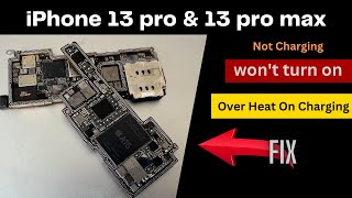 iPhone 13 pro won't turn on not charging fix! iPhone 13 pro max no power dead repair