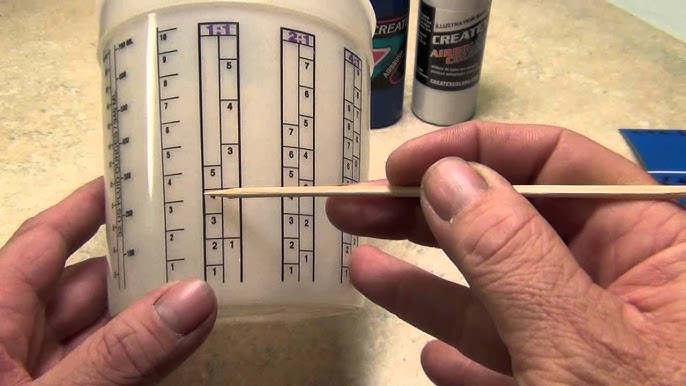 Paint Mixing Cups with Calibrated Mixing Ratios - China Mixing Cup, Paint  Cup