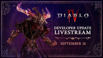 Diablo IV Developer Update - Season 10 Season of Infernal Chaos | September, 2025