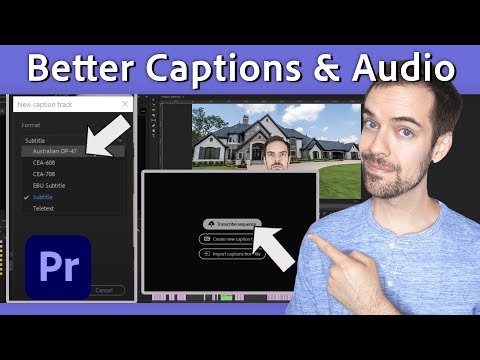 Utilizing Captioning and Audio in Premiere Pro | Essential Workflows with Jacksfilms