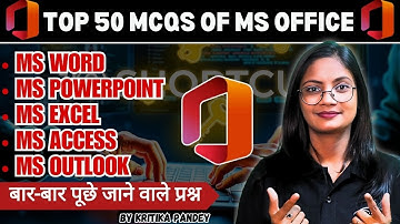 MS Office MCQ | Top 50 MS Office (Word, Excel, PowerPoint) Questions & Answers | CTA