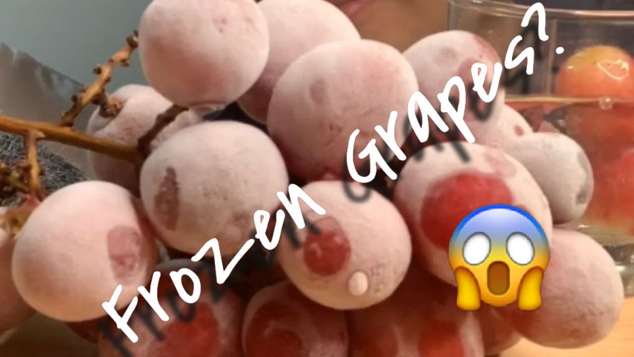 FROZEN GRAPES ASMR PG ASMR YouTube